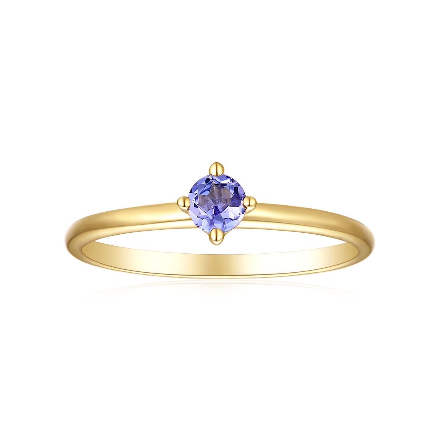 December birthstone on sale wedding rings