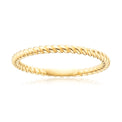 9ct Yellow Gold Twist Band Ring