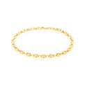 9ct Yellow Gold 19cm Gucci Link Bracelet