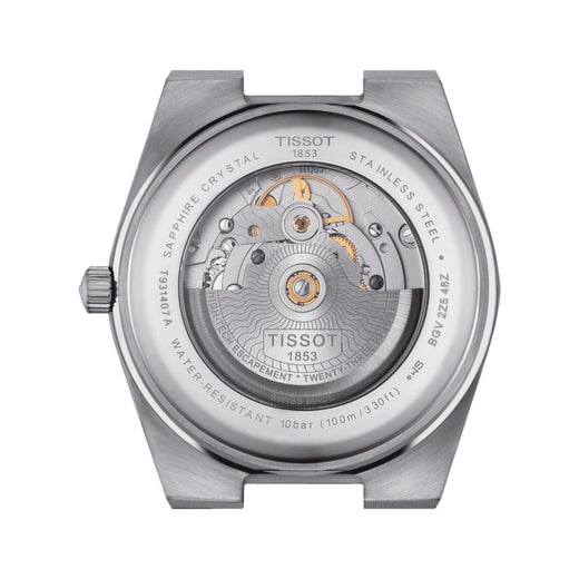 Tissot PRX Powermatic 80 Steel & 18k Gold Bezel Watch T9314074103101