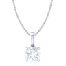 Promise 18ct White Gold Round Cut 1.05 Carat tw Lab Grown Certified Diamond Pendant
