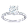 Promise 18ct White Gold Round Cut 1.25 Carat tw Lab Grown Certified Diamond Ring