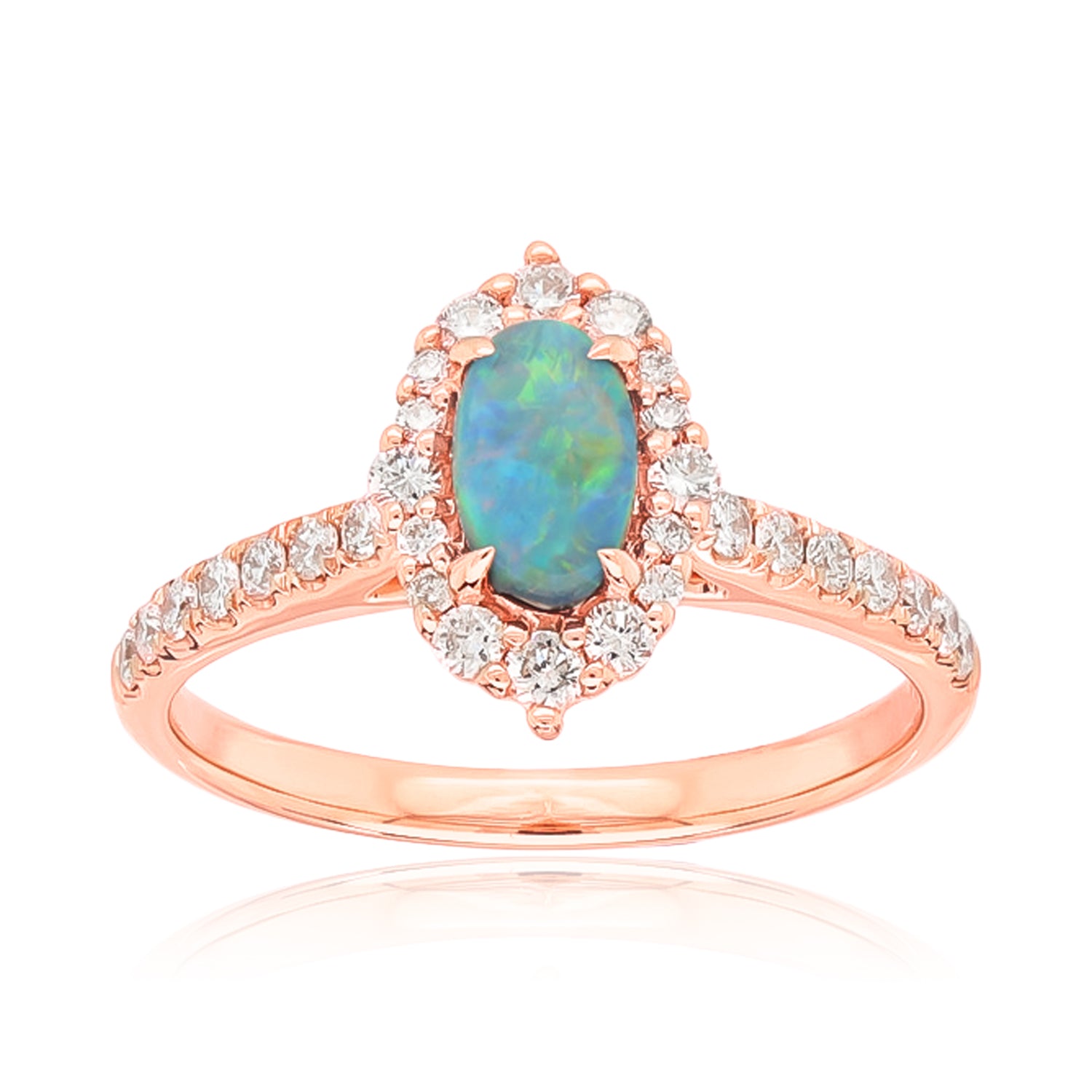 Heirloom opal deals engagement rings