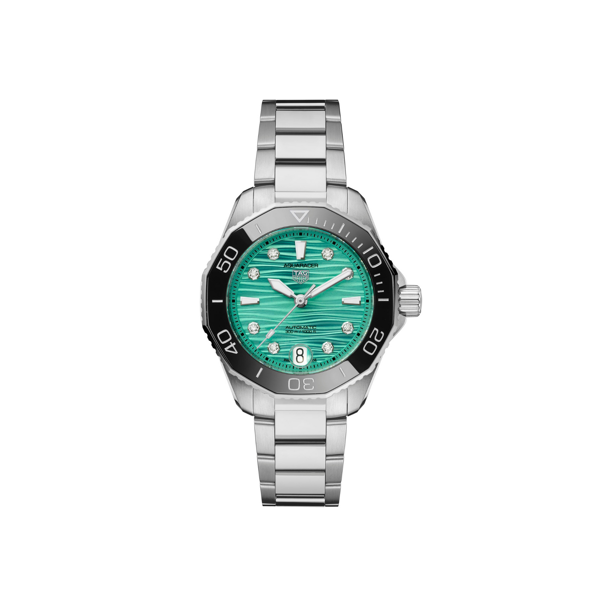 Tag Heuer Emerald Green TAG Heuer Aquaracer Professional 300 Date
