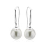 Perla by Autore 18ct White Gold Oval 9-10mm South Sea Pearl Earrings