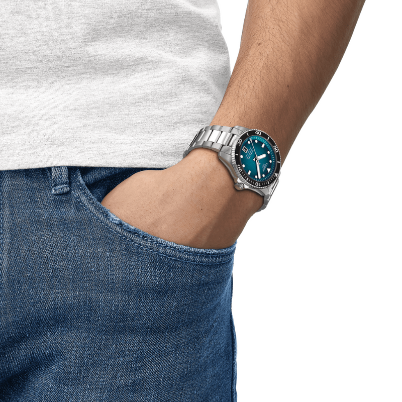 Tissot Seastar 1000 Powermatic 80 40mm Watch T1208071109100
