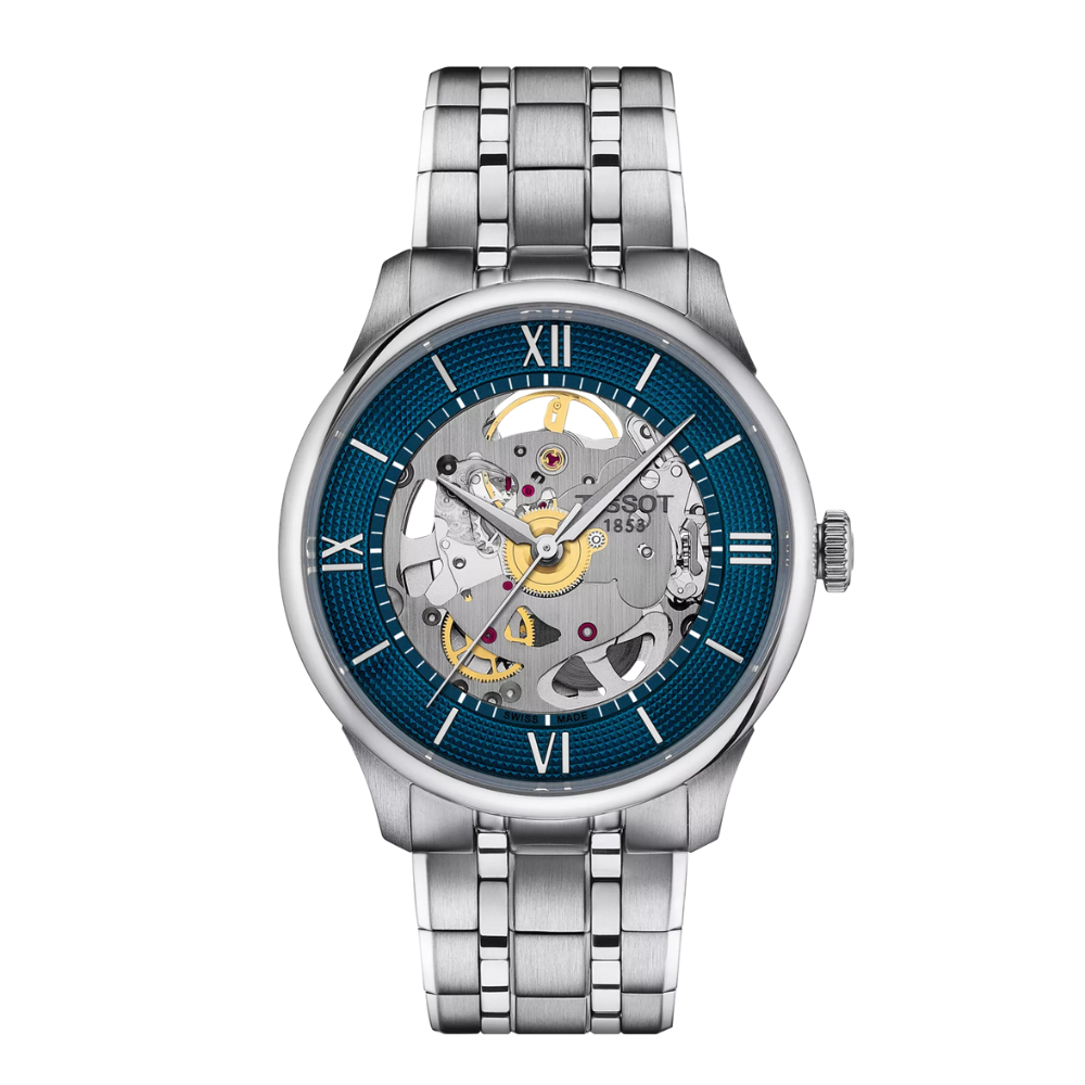 Tissot Chemin Des Tourelles Skeleton Watch T1398361104800
