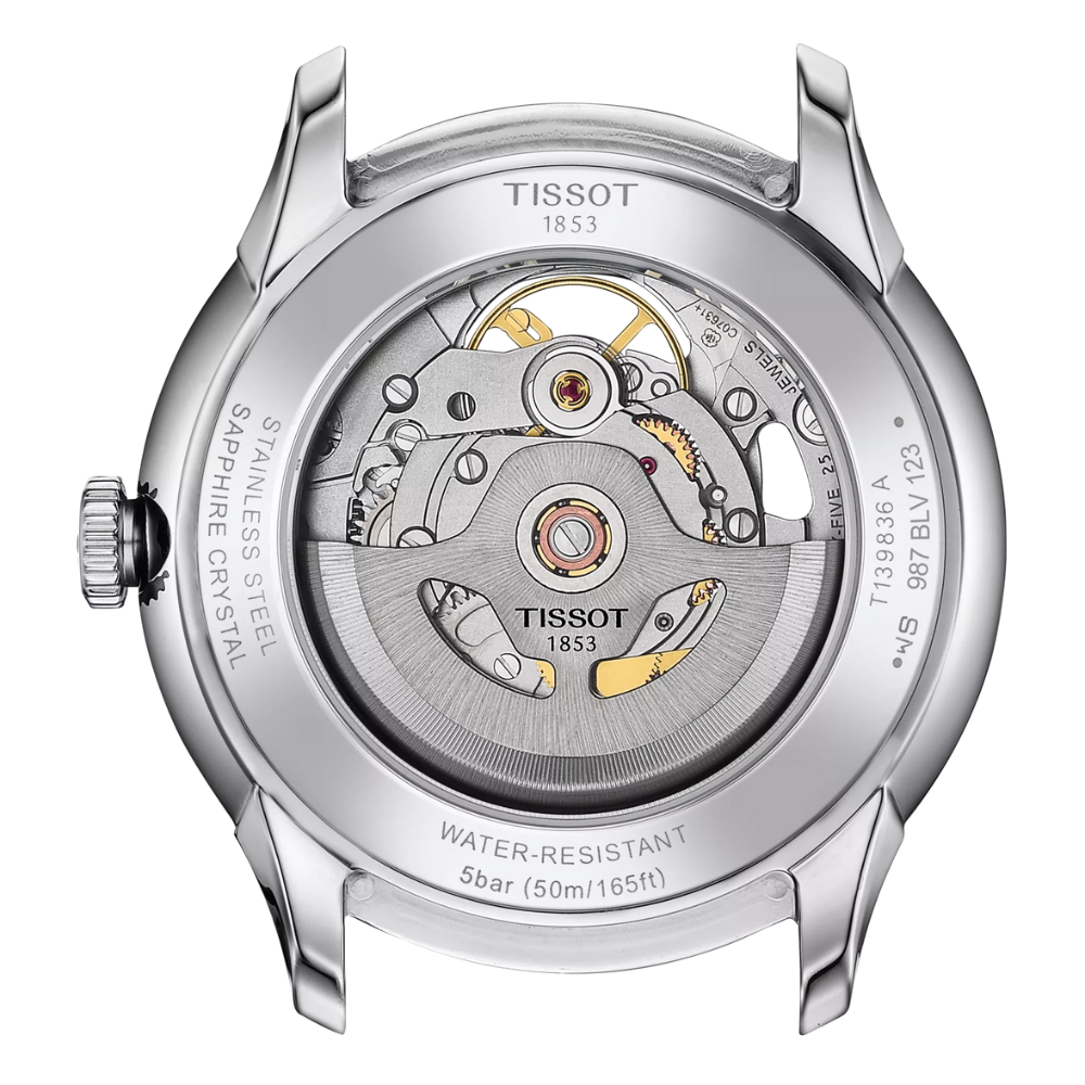 Tissot Chemin Des Tourelles Skeleton Watch T1398361104800