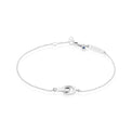 Vera Wang Sterling Silver Circle Link Extender