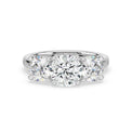 Promise 18ct White Gold Round Cut 2 Carat tw IGI Certified Lab Grown Diamond Ring