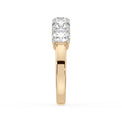 18ct Yellow Gold Round Cut 2 Carat tw Lab Grown Diamond Ring