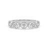 18ct White Gold Round Cut 1.00 Carat tw Lab Grown Diamond Ring