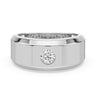 9ct White Gold Round Cut 0.50 Carat Lab Grown Diamond Ring
