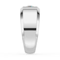 9ct White Gold Round Cut 0.50 Carat Lab Grown Diamond Ring