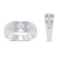 Royale Platinum Round Cut 0.80 Carat tw Certified Diamond Ring