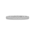 18ct White Gold Round & Marquise Cut 0.25 Carat tw Lab Grown Diamond Ring