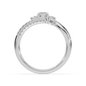 18ct White Gold Round Cut 0.50 Carat tw Diamond Ring