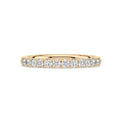 18ct Yellow Gold Round Cut 0.50 Carat tw Lab Grown Diamond Ring