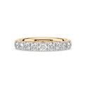 18ct Yellow Gold Round Cut 1.00 Carat tw Lab Grown Diamond Ring