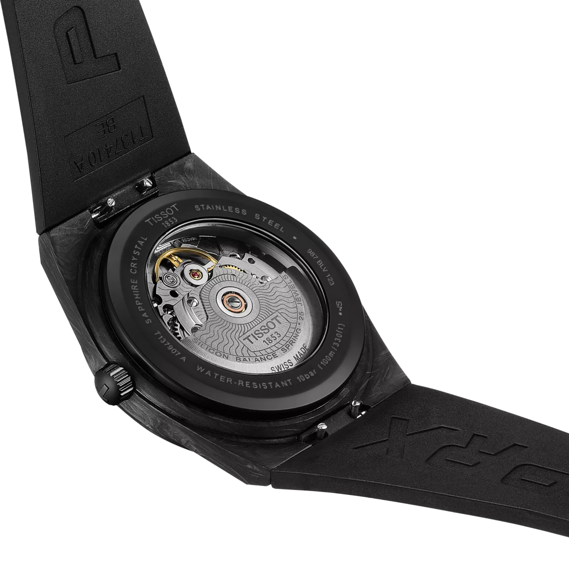 Tissot PRX Powermatic 80 Carbon 40mm Watch T1379079720100