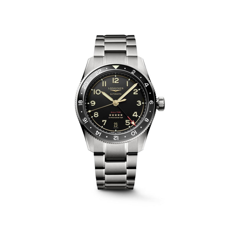 Longines Spirit Zulu Time Titanium Watch L38021536