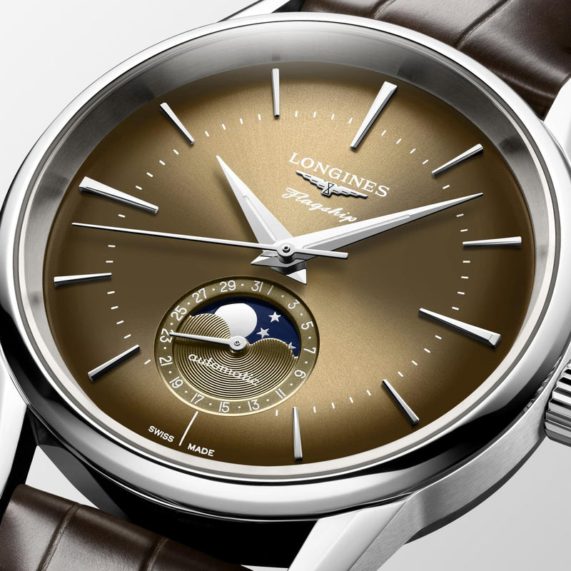 Longines Flagship Heritage Moonphase Watch L48154622