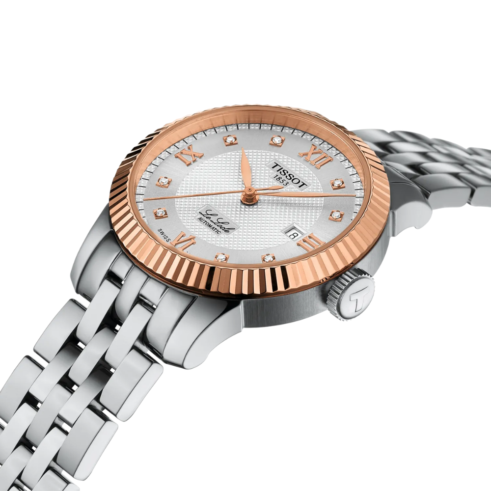Tissot Le Locle 29mm 18ct Gold Bezel Watch T9322074103600