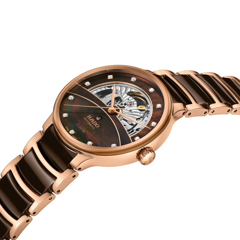 Rado Centrix Automatic Diamonds Open Heart Watch R30028902