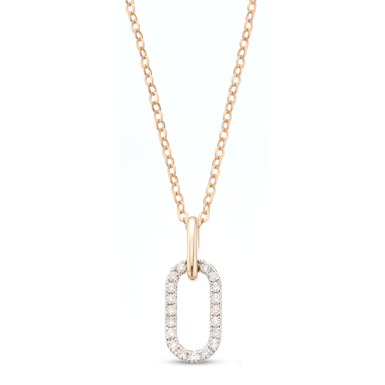 9ct Yellow Gold Brilliant Round Cut 0.27ctw Diamond Pendant