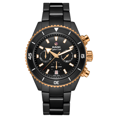 Rado Captain Cook High-Tech Ceramic Automatic Chronograph Watch R32190153