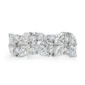 9ct White Gold Marquie & Round Cut 1.90 ctw Lab Grown Diamond Ring