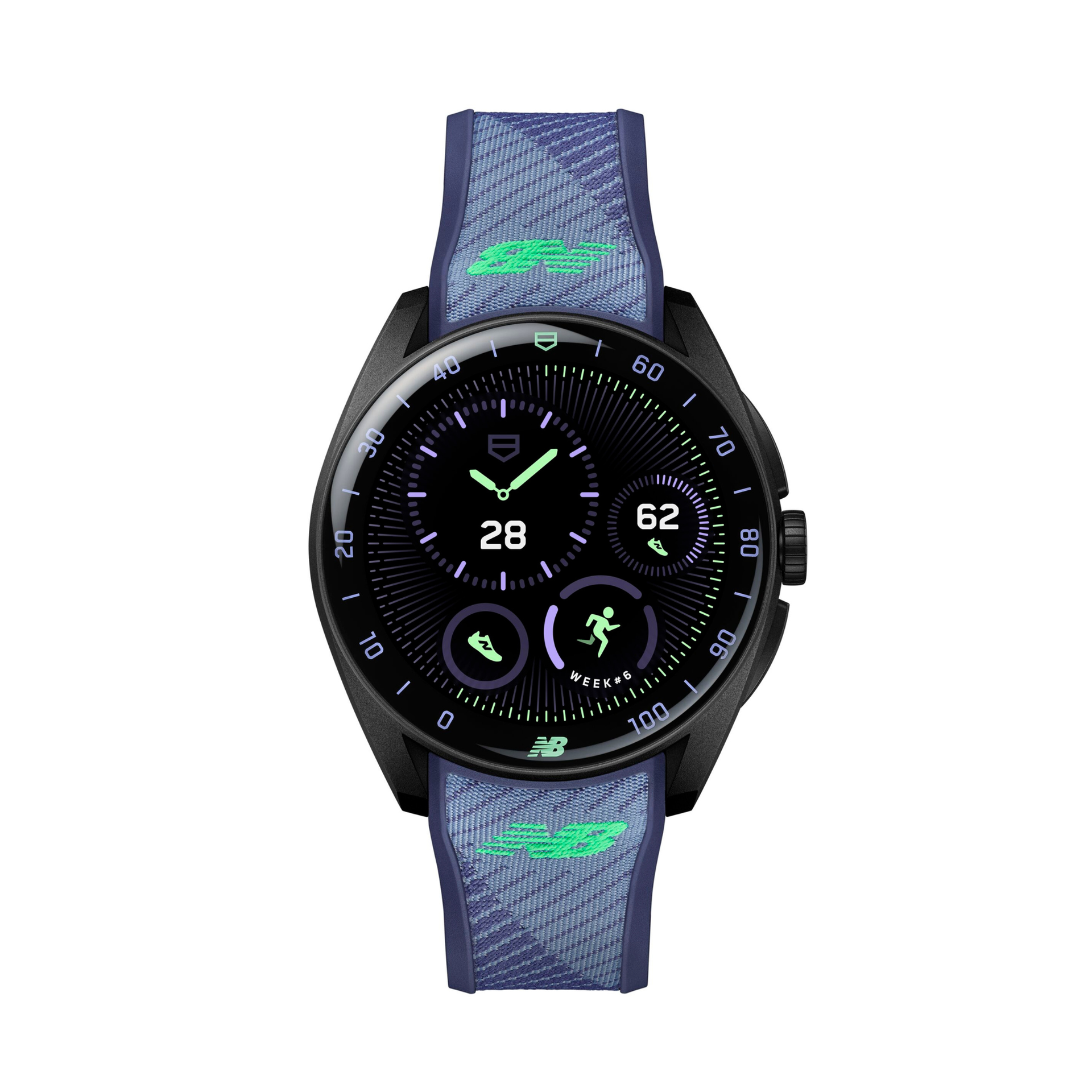 TAG Heuer Connected Calibre E5 40 mm x New Balance Edition