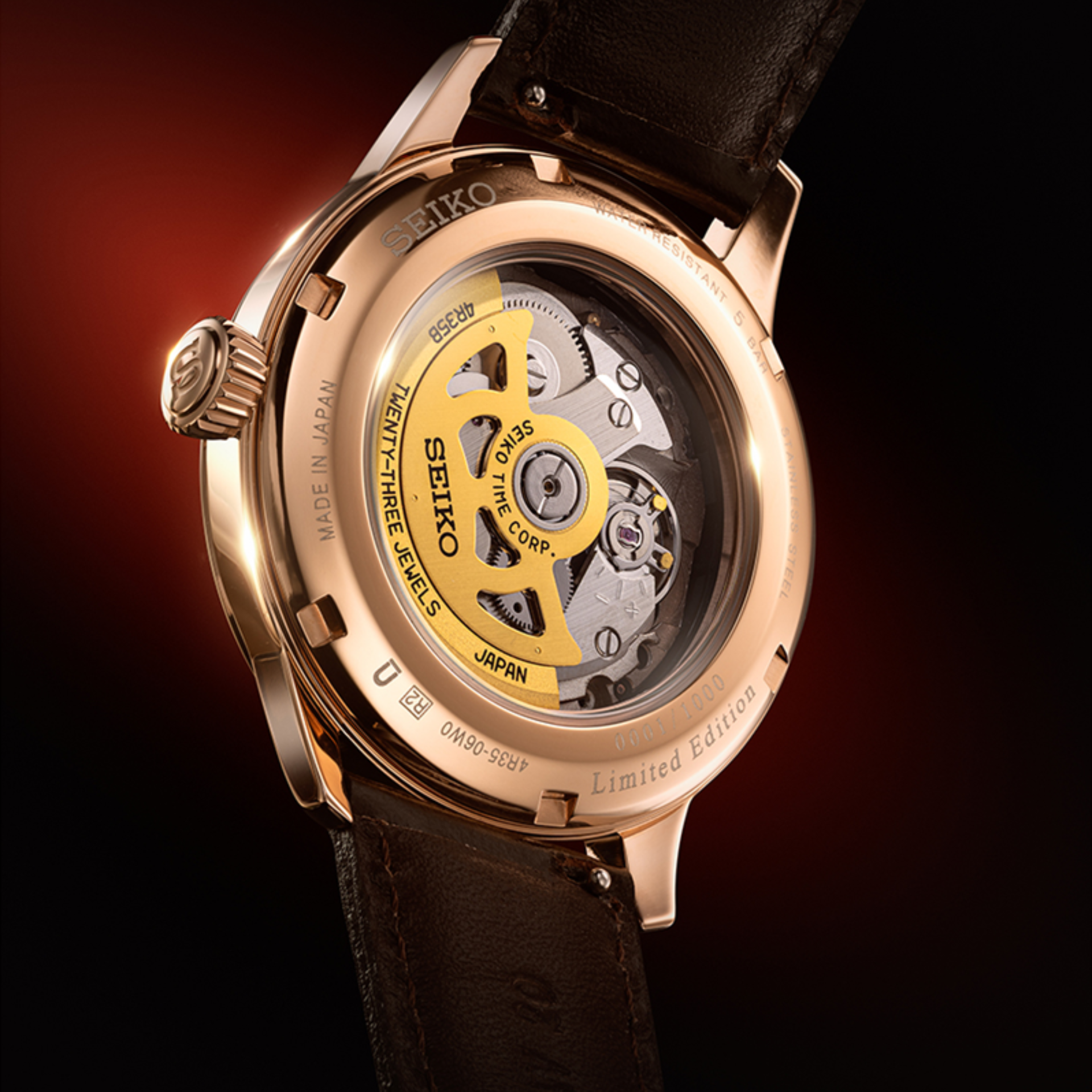 Seiko Presage Cocktail Time 'The Conte' Limited Edition Watch SRPL96J