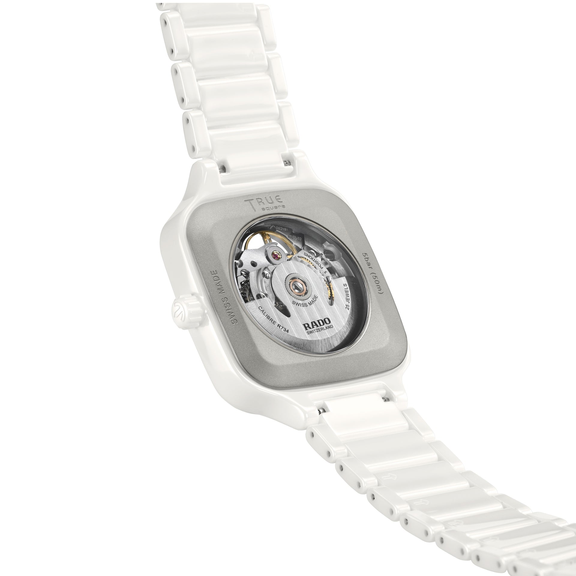 Rado True Square Automatic Open Heart Sparkling Watch R27073722