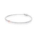 Rosyle 18ct White and Rose Gold Round Cut 3.12ctw Argyle Authenticated Pink & White Diamonds Bracelet
