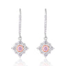 Rosyle 18ct White and Rose Gold 0.25ctw Argyle Authenticated Pink & White Diamonds Pendant