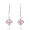 Rosyle 18ct White and Rose Gold 0.25ctw Argyle Authenticated Pink & White Diamonds Pendant