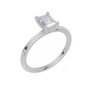 18ct White Gold Emerald Cut 0.75 Carat of Lab-Grown Diamond Ring