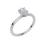 18ct White Gold Pear Cut 0.50 Carat of  Diamond Ring