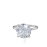 18ct White Gold Round Cut 4.00 Carat of  Diamond Ring