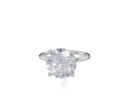 18ct White Gold Round Cut 4.00 Carat of  Diamond Ring