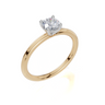 18ct Yellow Gold Round Cut 0.50 Carat of  Diamond Ring