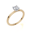18ct Yellow Gold Round Cut 0.50 Carat of  Diamond Ring
