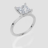 18ct White Gold Princess Cut 2.00 Carat of Lab-Grown Diamond Ring