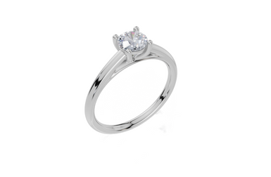 18ct White Gold Round Cut 0.50 Carat of  Diamond Ring