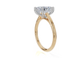 18ct Yellow Gold Marquise Cut 1.58 Carat tw of  Diamond Ring