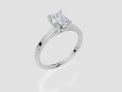 18ct White Gold Oval Cut 1.05 Carat tw of  Diamond Ring