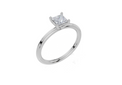 18ct White Gold Princess Cut 0.50 Carat of  Diamond Ring