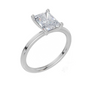 18ct White Gold Radiant Cut 1.50 Carat of Lab-Grown Diamond Ring