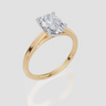 18ct Yellow Gold Oval Cut 1.50 Carat of  Diamond Ring